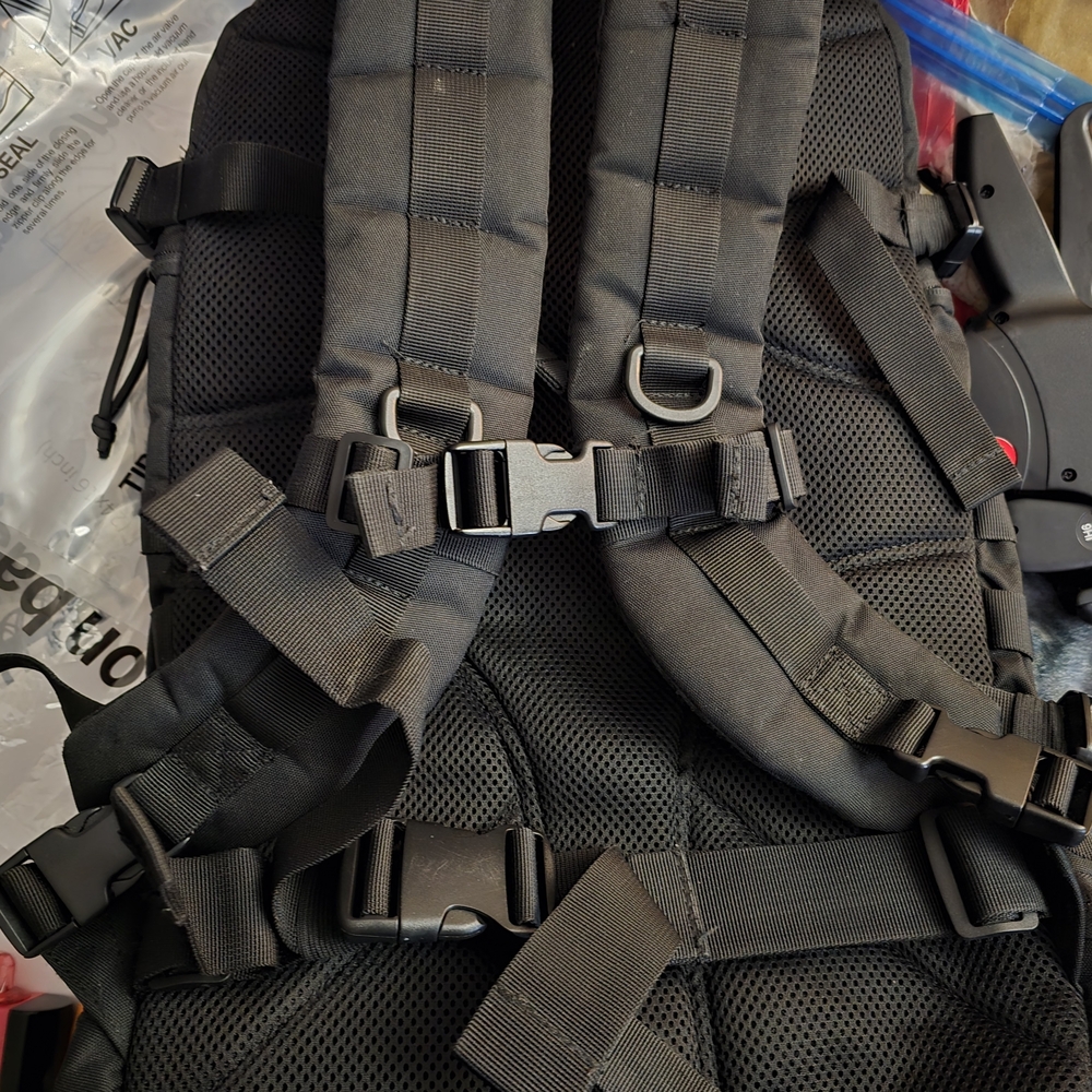 Black Men's Backpack